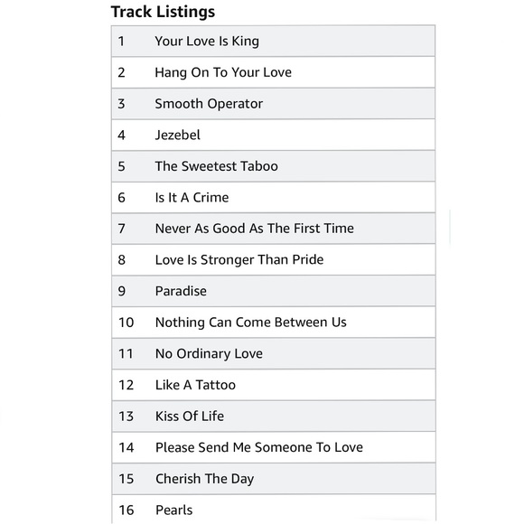 Sade:The English Band released “The Best of Sade”their 1st greatest hits in 1994 - Picture 5 of 5